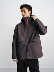 Men's Printed Hooded Jacket