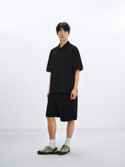 Men's Relaxed-Fit Polo Shirt with Patch Pocket