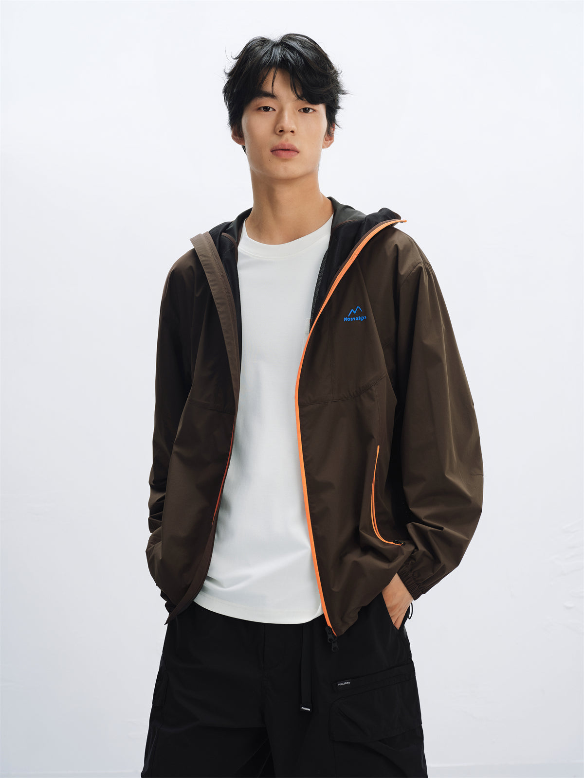 Men's Lightweight UV-Protective Jacket with Contrast Trim
