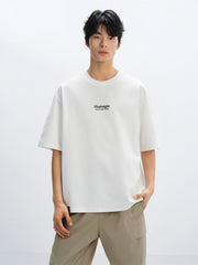 Men's 3D Letter Graphic T-Shirt