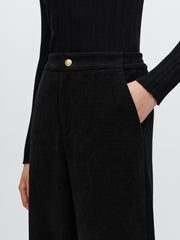 Women's Textured Straight Pants