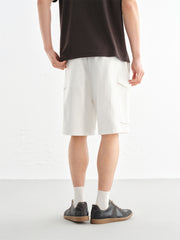 Men's Jacquard Allover Drawstring Shorts