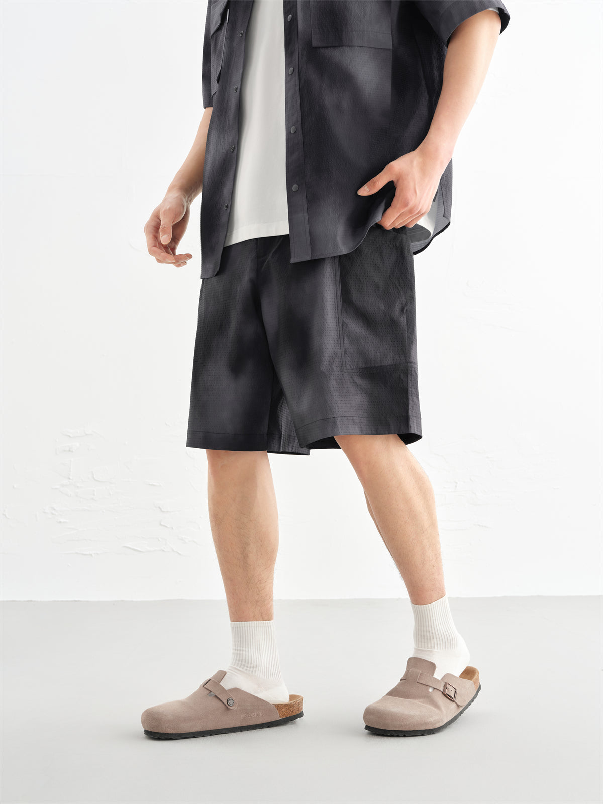 Men's Tie-Dye Utility Shorts