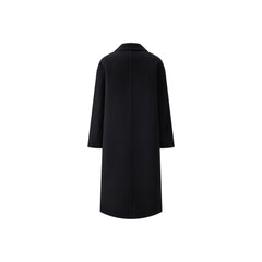 Women's Straight Double-faced Wool Coat