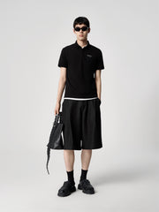 Men's Cooling Polo Shirt with Pocket Detail