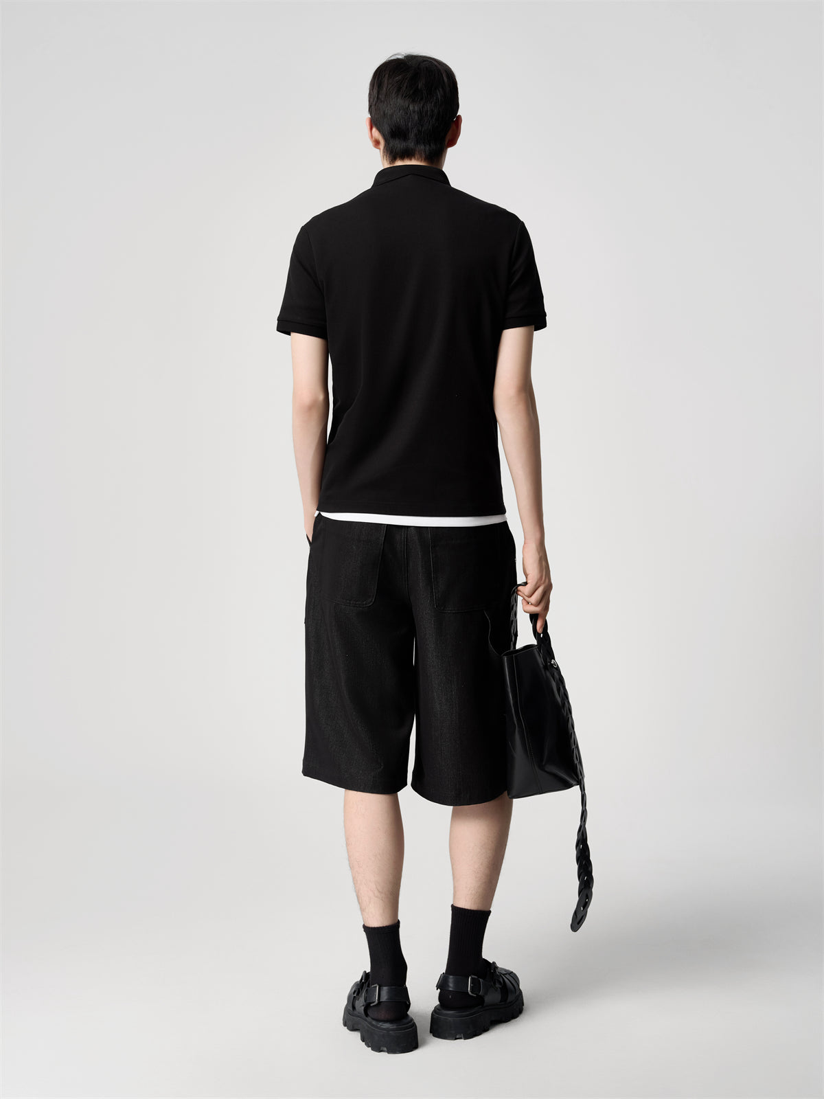 Men's Cooling Polo Shirt with Pocket Detail