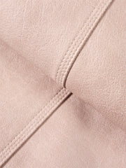 Men's Contrast Textured PU Jacket