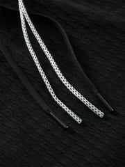 Men's Textured Jacquard Straight-Leg Sweatpants