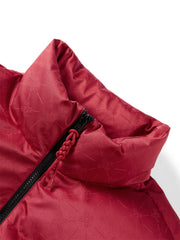 Men's Tonal Jacquard Puffer Jacket