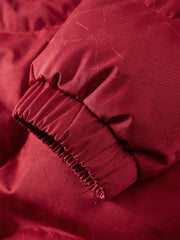 Men's Tonal Jacquard Puffer Jacket