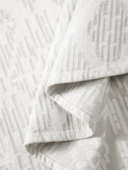 Men's Lettered Textured Jacquard Shirt