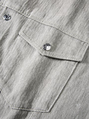 Men's Loose-Fit Denim Shirt