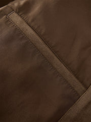 Men's Textured Faux Suede Jacket