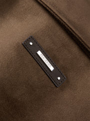 Men's Textured Faux Suede Jacket
