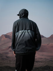 Men's Gradient UV-Protective Hooded Jacket