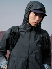 Men's Gradient UV-Protective Hooded Jacket