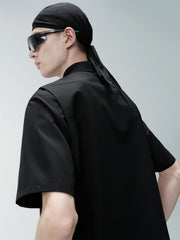 Men's Detachable 2-in-1 Vest Shirt Set