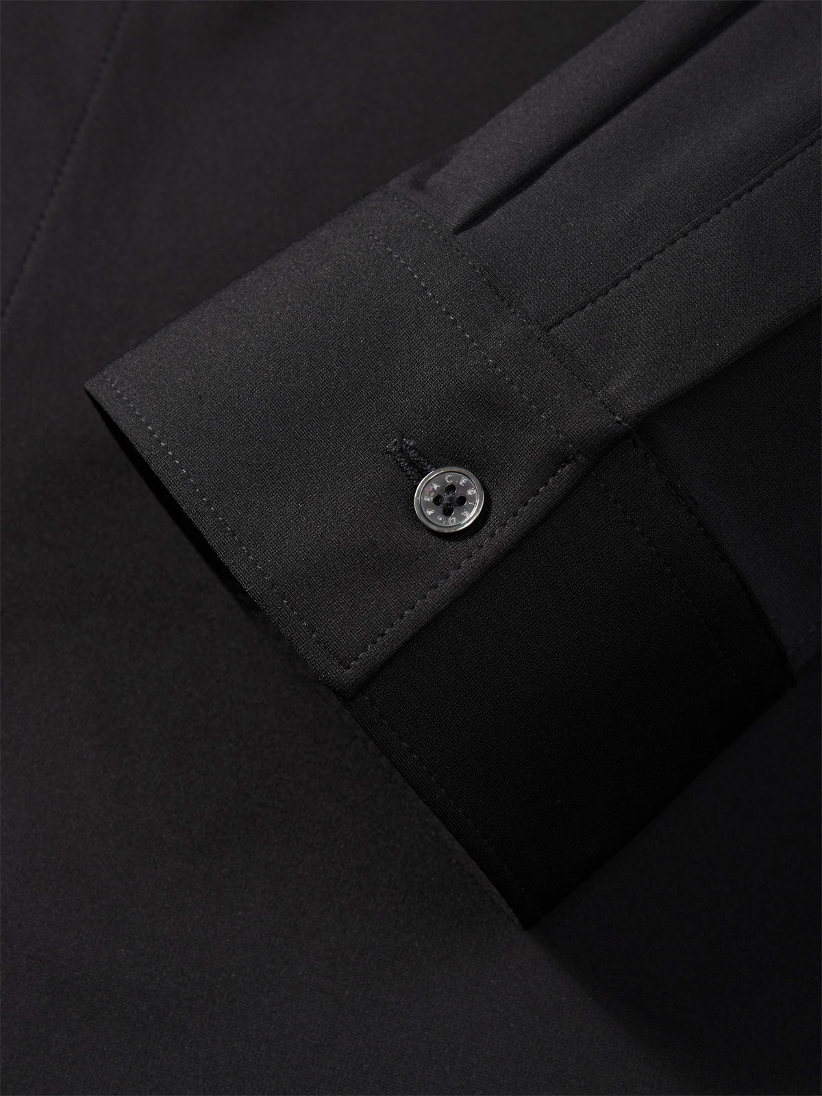 Men's Solid Business Shirt with Mulberry Silk