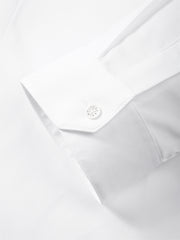 Men's Slim-Fit Embroidered Business Shirt