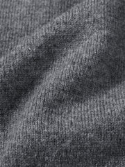 Women's Pure Wool Crewneck Short-Sleeve Knit Top