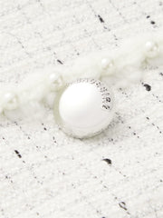 Women's Short Tweed Knit Jacket