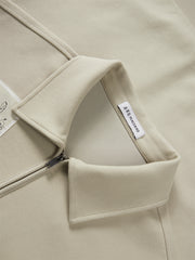 Men's Patch-Detail Textured Half-Zip Sweatshirt