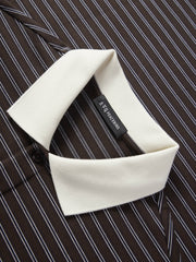 Men's Vintage Striped Cotton Polo Shirt