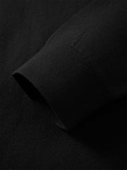 Men's Contrast Layered-Look Collar Pullover