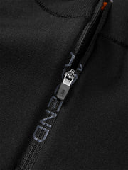 Men's Long-Sleeve Top with Jacquard Back