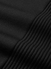 Men's Long-Sleeve Top with Jacquard Back