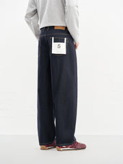 Men's Vintage Denim with Contrast Topstitching