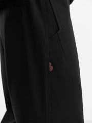 Men's Elastic-Waist Straight-Leg Dress Trousers