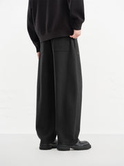 Men's Loose Drawstring-Waist Casual Pants