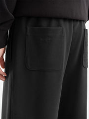 Men's Loose Drawstring-Waist Casual Pants