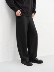 Men's Loose Drawstring-Waist Casual Pants