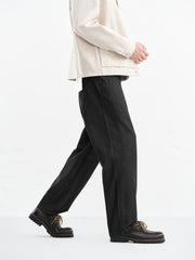 Men's Straight-Leg Mercerized Jeans