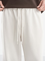 Men's Casual Drawstring Straight-Leg Sweatpants