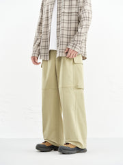 Men's Oversized Pleated Jeans