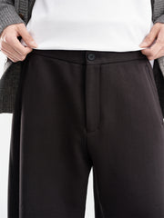 Men's Relaxed Curved-Leg Sweatpants