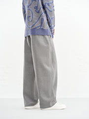 Men's Relaxed Curved-Leg Sweatpants