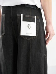 Men's Oversized Pleated Jeans