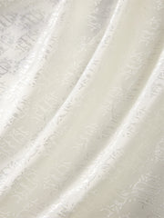 Men's Contrast Embroidered Faux Suede Jacket