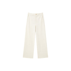 Women's Textured Straight Pants