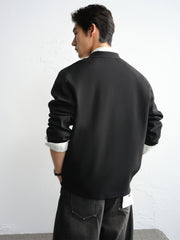 Men's Loose-Fit Acetate Cardigan