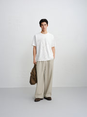 Men's Textured Graphic T-Shirt