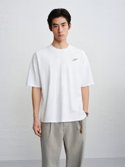 Men's Printed and Embroidered T-Shirt