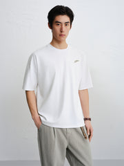 Men's Printed and Embroidered T-Shirt