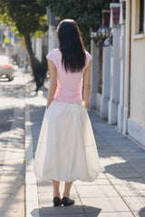 Women's A-Line Bubble Skirt