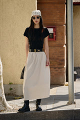 Women's Boat-Neck Layered-Look Dress