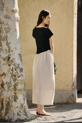 Women's Boat-Neck Layered-Look Dress